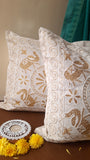 Four Elephant Cushion Cover
