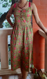 Green Floral Dress