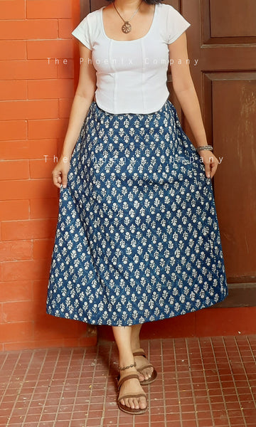 Indigo Skirt
