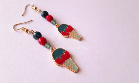 Cone Ice Cream Earrings