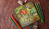 Welcoming Joy Square Notebook