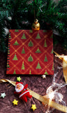 Christmas Tree Square Notebook