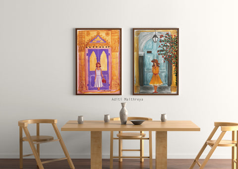 Kutchch Door Print