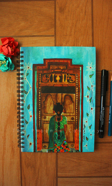 Chettinad Door Notebook