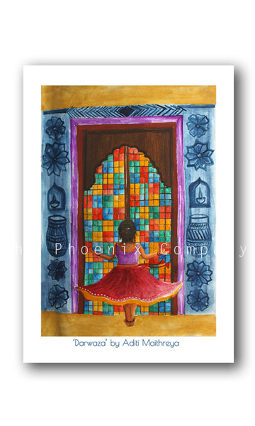 Jodhpur Door Print