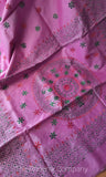 Pink Kanta Work Saree