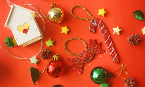 Candycane & Chocolate Handmade Christmas Decoration