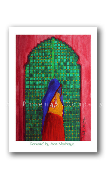 Rajasthan Door Print