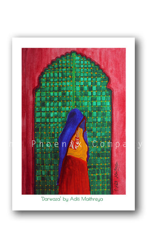 Rajasthan Door Print