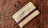 Off-White & Blue Purse