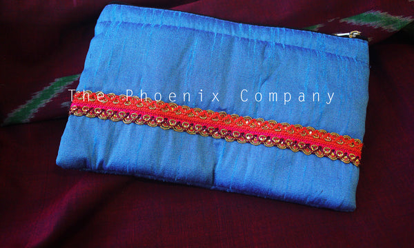 Blue & Pink Purse