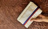 Off-White & Blue Purse
