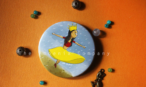 Dancing Queen Button Badge