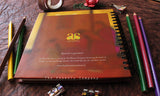 Passed Down Generations Square Notebook