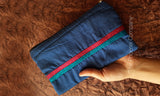 Blue & Red Purse