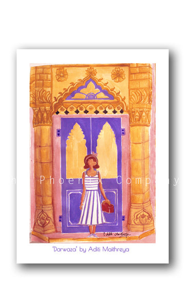 Kutchch Door Print