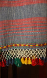 Kala Cotton Handloom Blue Bhujodi Saree
