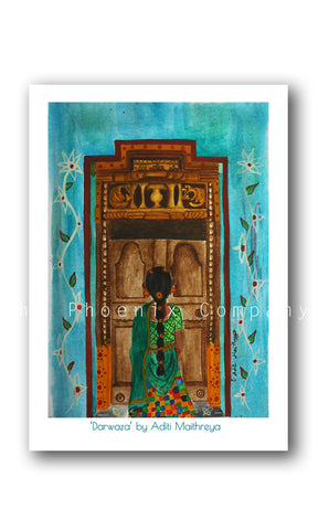 Chettinad Door Print