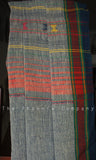Kala Cotton Handloom Blue Bhujodi Saree