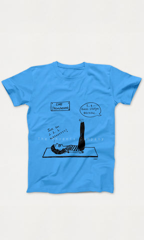 Blue Balance Workout T-Shirt