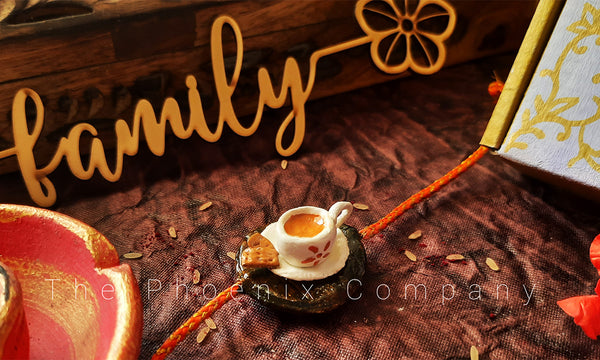 Chai biscuit rakhi