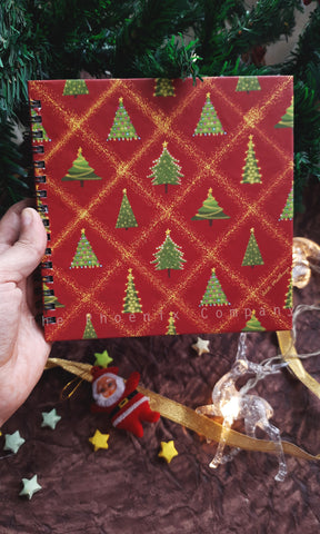 Christmas Tree Square Notebook