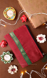 Red & Green Matching Accessories Rakhi Gift Hamper for Sisters