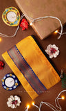 Mango Yellow & Blue Matching Accessories Rakhi Gift Hamper for Sisters