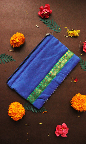 Blue & Green Purse