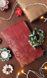 Maroon & Gold Matching Accessories Rakhi Gift Hamper for Sisters