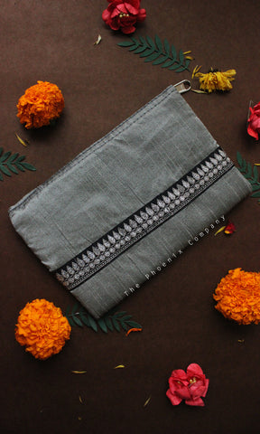 Silver & Black Purse