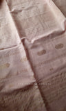 Baby Pink Handloom Maheshwari Cotton Saree