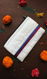 Off-White & Blue Purse