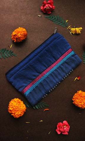 Blue & Red Purse