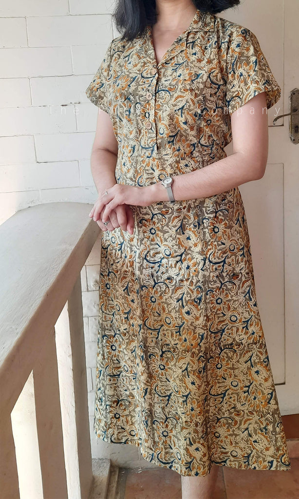 kalamkari cotton dress designs Cotton Kalamkari Dresses