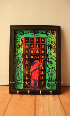 Bells Door Framed Keyring Holder