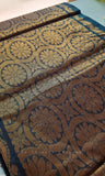 Dark Blue Venkatagiri Handloom Cotton Saree