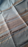 Sky Blue Handloom Maheshwari Cotton Saree