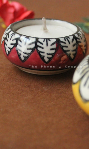 Mini Ceramic Candle Holder