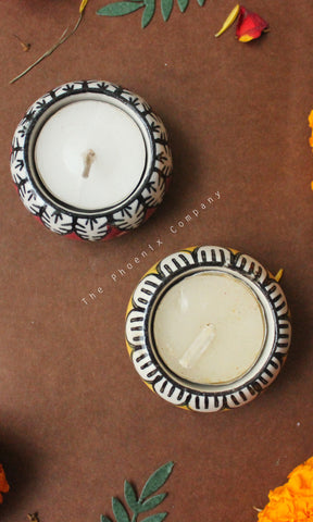 Mini Ceramic Candle Holder