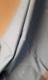 Sky Blue Handloom Maheshwari Cotton Saree