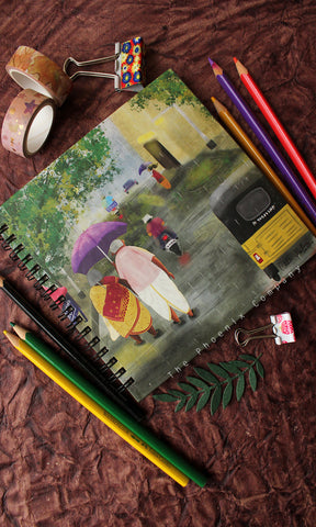 Thatha Paati Square Notebook