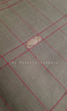 Olive Green Venkatagiri Handloom Cotton Saree