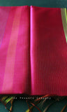Pink Bamboo Silk Handloom Saree