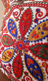 Multicolour Floral Embroidered Cushion Covers