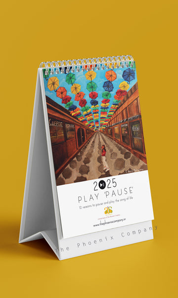 2025 Calendar - Play 'Pause'