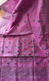 Pink Kanta Work Saree