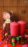 Scented Candles & Rose Potpourri