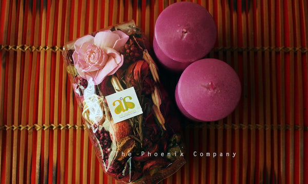 Scented Candles & Lavender Potpourri