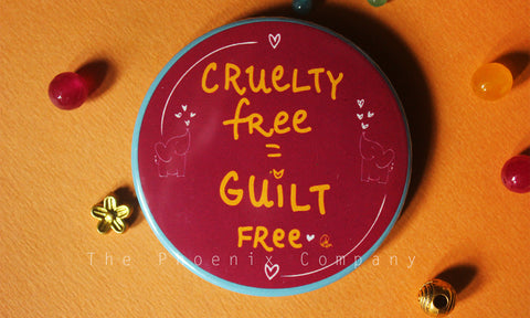 Cruelty Free Button Badge